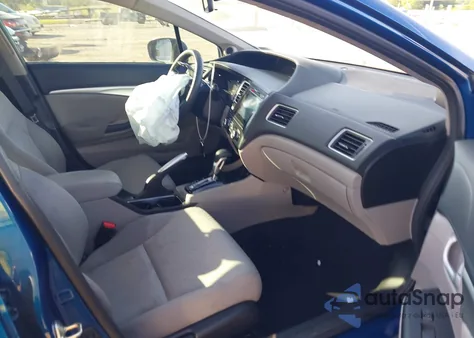 2015 Honda Civic Ex из США, поврежденный, VIN 19XFB2F83FE213604